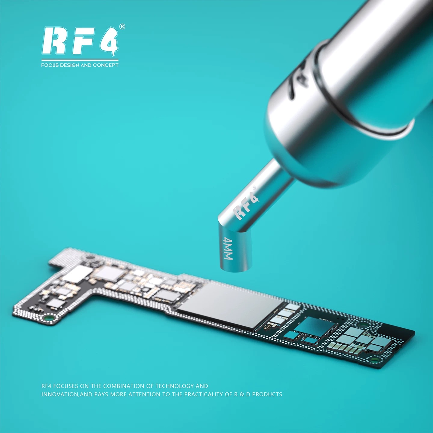 RF4 RF-R6A/B ชุดหัวฉีดลมร้อนแบ - Hot Air Rework Station 861Dw บทวิจารณ์และราคา