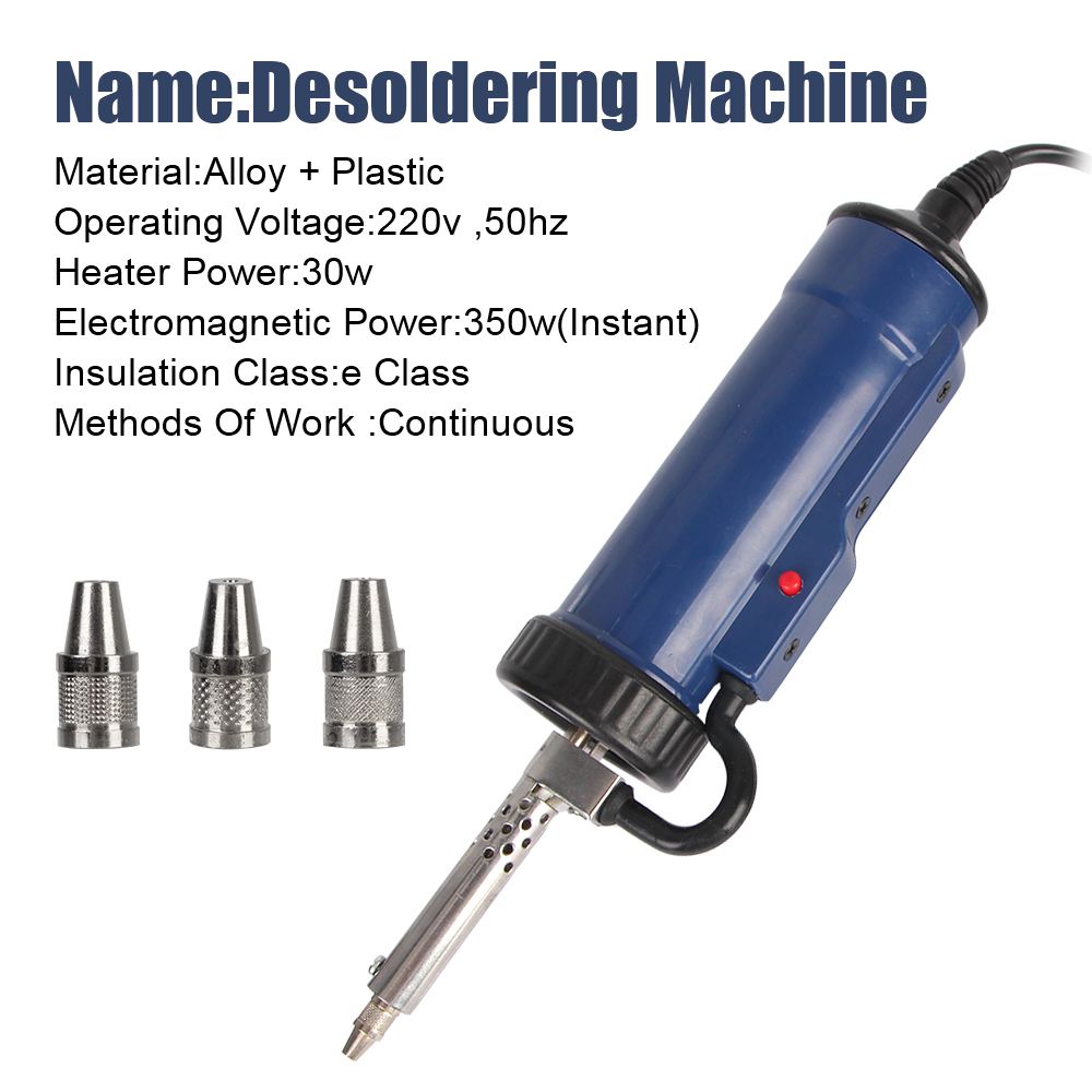 ใหม่เครื่อง Desoldering ลบปั๊ม - Desoldering Pump Electric Vacuum Station บทวิจารณ์และราคา